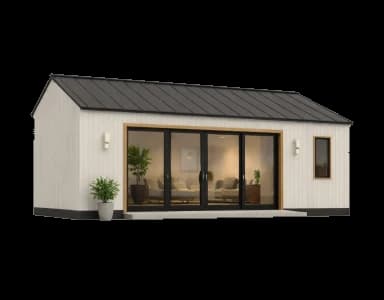 Garage Conversion exterior render