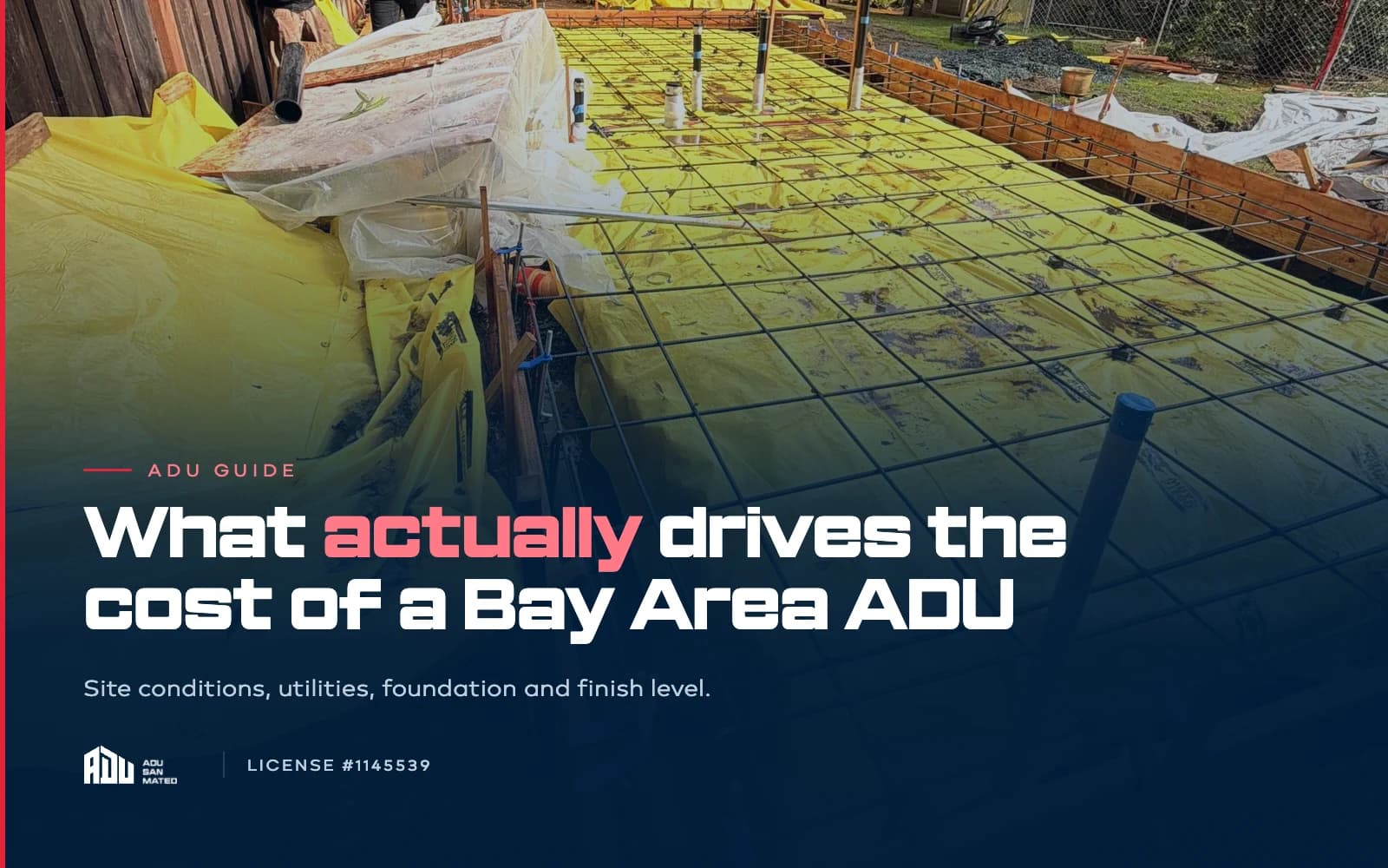 What Actually Drives the Cost of a Custom ADU in the Bay Area